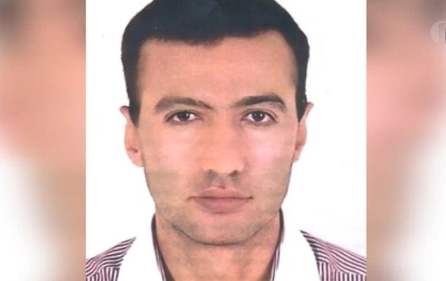 The image of a man identified on Iran's state-run TV as Reza Karimi, the alleged saboteur who caused damage to a centrifuge hall at the Natanz uranium enrichment plant last week. Photo: IRIB via AP
